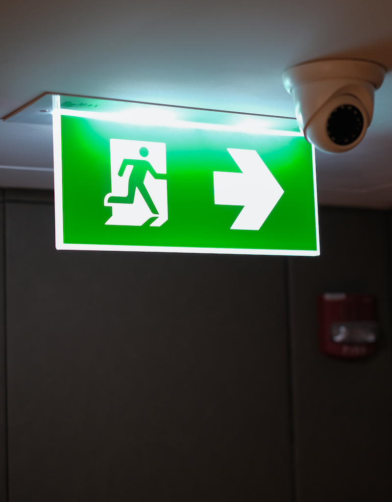 What is the purpose of emergency lighting?